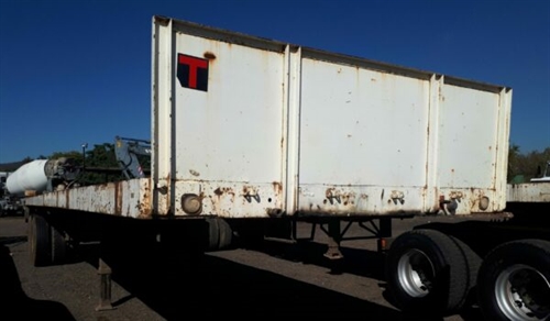 UBT Flatbed 2 Axle 12M Trailer