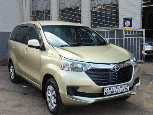 Toyota Avanza 1.5 (Mark III) SX