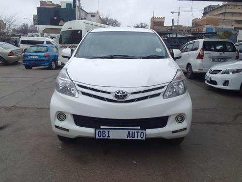 Toyota Avanza 1.3 SX