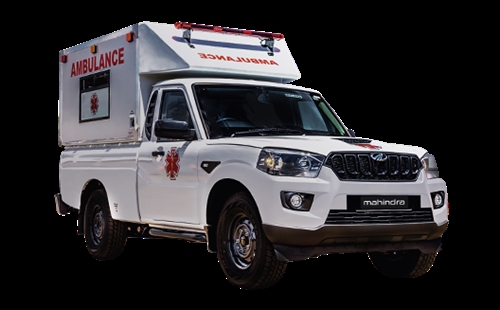 Mahindra Scoprio Pik-Up 2.2 mHawk S6 Ambulance 