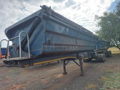 SA Truck Bodies Side Tipper Link Trailer 40 Cube