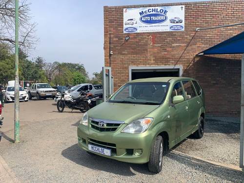 Toyota Avanza 1.5 (Mark I) SX