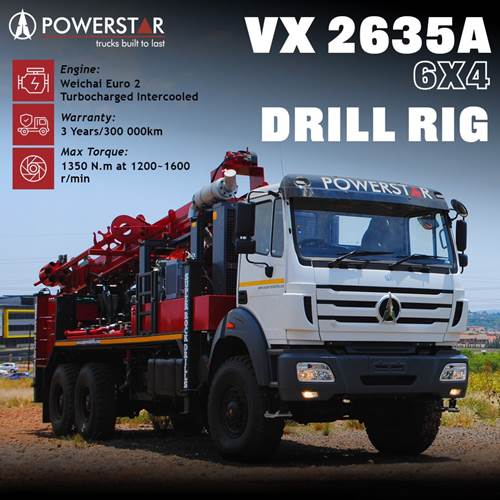Powerstar VX 2635A 6 x 6 Freight Carrier