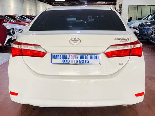 Toyota Corolla 1.8 Quest Exclusive CVT