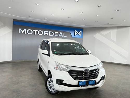 Toyota Avanza 1.5 (Mark IV) SX