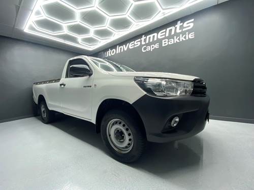 Toyota Hilux 2.4 GD-6 SR Single Cab 4x4