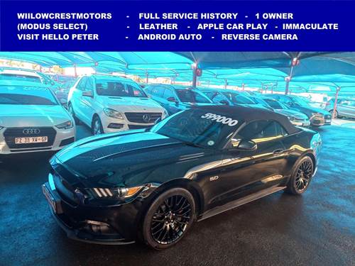 Ford Mustang 5.0 GT Convertible Auto