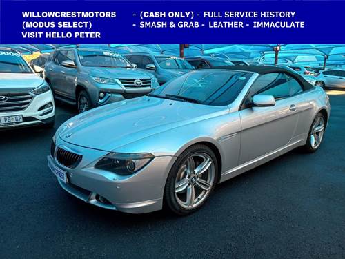 BMW 645Ci (E64) Convertible SMG